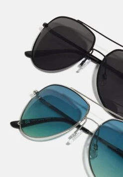 Pier One 2 PACK - Sonnenbrille - Black/blue -Pier One 0536698a6dde466ab05cd7db74609b09