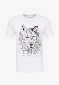 Pier One T-Shirt Print - White -Pier One 05f61053d4e64d6ea5fa24cd0e1264e6