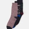 Pier One 3PACK - Socken - Dark Blue, Dark Red, White -Pier One 184d959e5fd3487c9e43973166d9c2dc 1