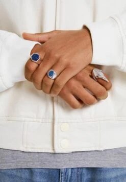 Pier One 3 PACK - Ring - Black/green/orange 12 Pier One 3 PACK - Ring - Black/green/orange -Pier One 18588135655a4960a40748b8a4c9614f