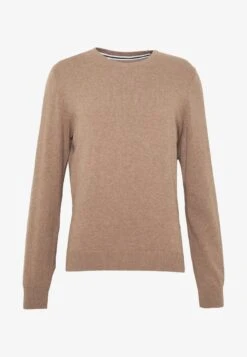 Pier One BASIC CREWNECK - Strickpullover - Mottled Beige 13 Pier One BASIC CREWNECK - Strickpullover - Mottled Beige -Pier One 188b4f92241a4ee38833f970cf37df24