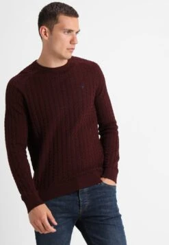 Pier One Strickpullover - Mottled Bordeaux 13 Pier One Strickpullover - Mottled Bordeaux -Pier One 299f670f1ac044398a81a9d31b2f4776 1