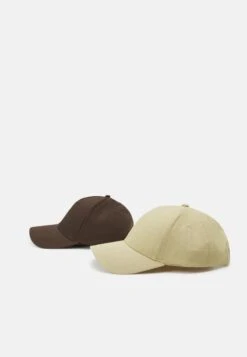Pier One UNISEX 2 PACK - Cap - Khaki/sand -Pier One 29a9b48eb8204893a4e84f1fa027eb44