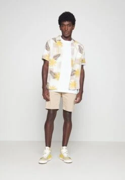 Pier One 2 PACK - Shorts - Dark Blue/tan -Pier One 2e8446c57caf4bddaf59c02a4da342f1