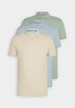 Pier One 3 PACK - Poloshirt - Mint/tan/light Blue 13 Pier One 3 PACK - Poloshirt - Mint/tan/light Blue -Pier One 32306465451b49b68887f2f3443fe714