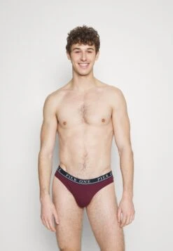 Pier One BRANDED WAISTBAND BRIEFS 3 PACK - Slip - Dark Blue /green/bordeaux 10 Pier One BRANDED WAISTBAND BRIEFS 3 PACK - Slip - Dark Blue /green/bordeaux -Pier One 3bf4517ea3b5408a9a622d206f05beec