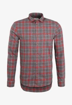 Pier One Hemd - Grey/coral 13 Pier One Hemd - Grey/coral -Pier One 3c54537d480e44568ceab76ddefde4e0