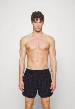 Pier One 5 PACK - Boxershorts - Dark Blue/bordeaux/ Blue -Pier One 3e2be90991a0434c9236e881aac875ca