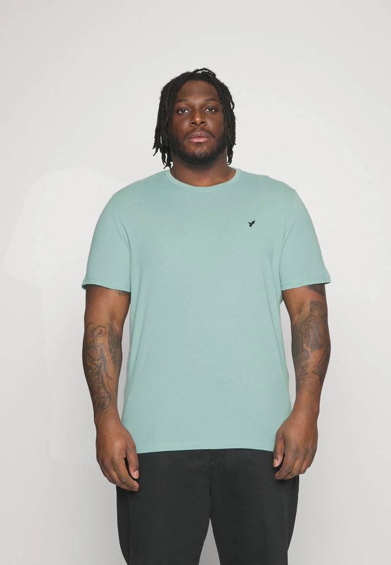 Pier One 5 PACK - T-Shirt Basic - Dark Green/beige/light Blue 6 Pier One 5 PACK - T-Shirt Basic - Dark Green/beige/light Blue – Bild 4