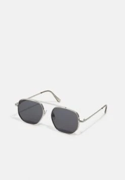Pier One UNISEX - Sonnenbrille - Silver-coloured, Black -Pier One 4ac756a90d1641d7b0579f1c754b2570 3