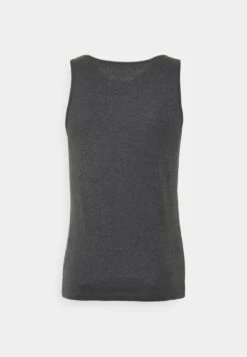 Pier One 3 PACK - Unterhemd/-shirt - Black/khaki/mottled Dark Grey -Pier One 4e3b957f8ebd41b9a9d3053b4b118f71