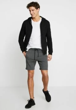 Pier One Jogginghose - Mottled Dark Grey -Pier One 54bb8de4ba3a406292274c0efa6ace3d