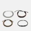 Pier One 4 PACK - Armband - Silver-coloured 2 Pier One 4 PACK - Armband - Silver-coloured -Pier One 63cf059447144a91a73feb285e7d11ba