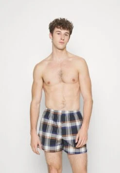 Pier One 5 PACK - Boxershorts - Blue/dark Blue/pink -