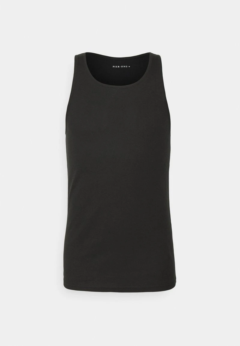 Pier One 5 PACK - Unterhemd/-shirt - 802 - Black_102 - Grey_001 - White 7 Pier One 5 PACK - Unterhemd/-shirt - 802 - Black_102 - Grey_001 - White – Bild 5