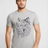 Pier One T-Shirt Print - Mottled Grey 2 Pier One T-Shirt Print - Mottled Grey -Pier One 6b2a5d35469c4e41b5b31108b481ad55