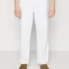 Pier One Jeans Relaxed Fit - White -Pier One 746fac2d62f64db086e715bc4315adc2
