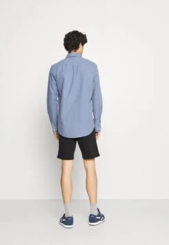 Pier One 3 PACK - Shorts - Black/mottled Light Grey/dark Blue -Pier One 868047a536d4496abac88f48a976097b