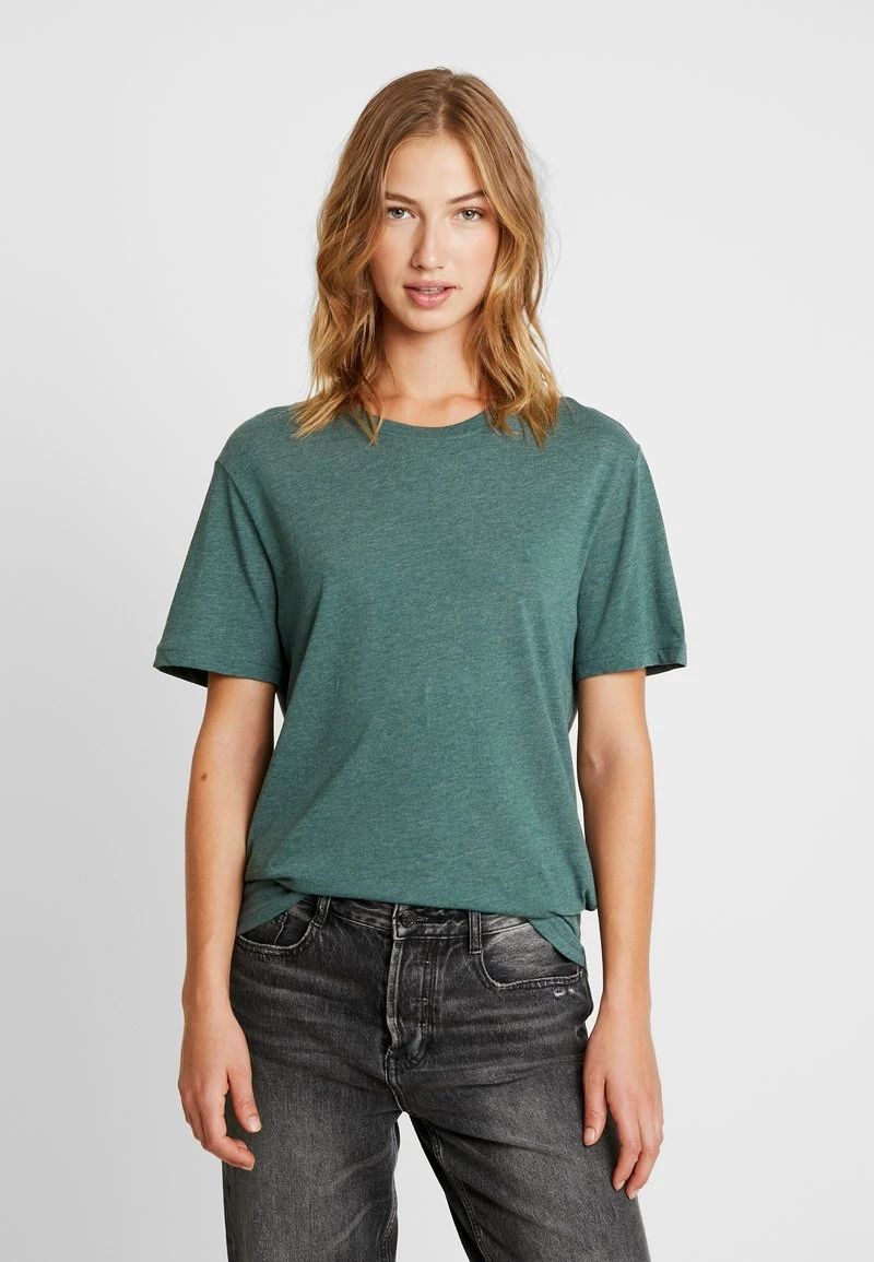 Pier One T-Shirt Basic - Green Melange 6 Pier One T-Shirt Basic - Green Melange – Bild 4