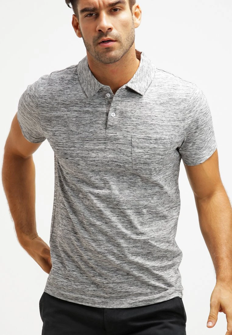 Pier One Poloshirt - Grey Melange 8 Pier One Poloshirt - Grey Melange – Bild 6
