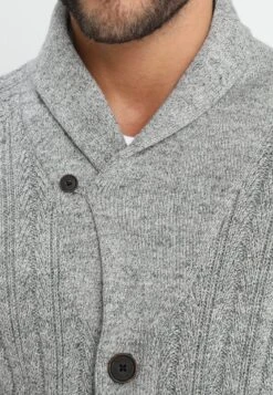 Pier One Strickjacke - Mottled Dark Grey -Pier One a81bf8b9d0cc4071ae6e5334e2ae0b0e