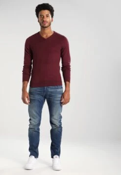 Pier One Strickpullover - Bordeaux -Pier One b8efe27e420342469cb15a70d7fc5445
