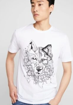 Pier One T-Shirt Print - White -Pier One bc7a16a4618b493685c112de8b6356af