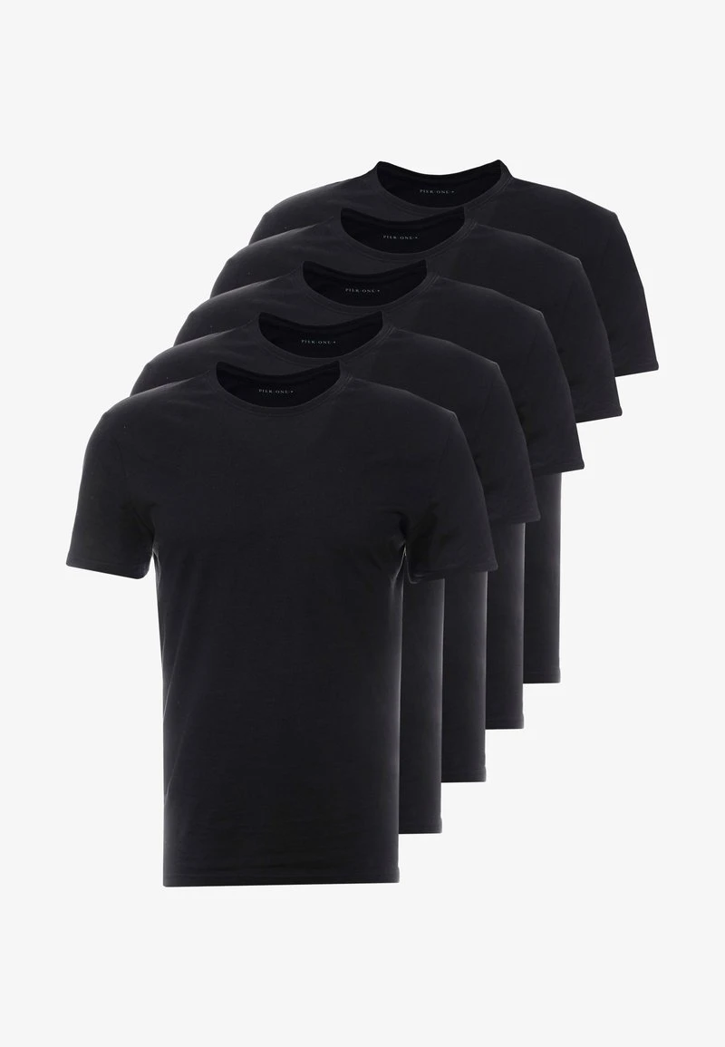 Pier One T-Shirt Basic - Black 6 Pier One T-Shirt Basic - Black – Bild 4