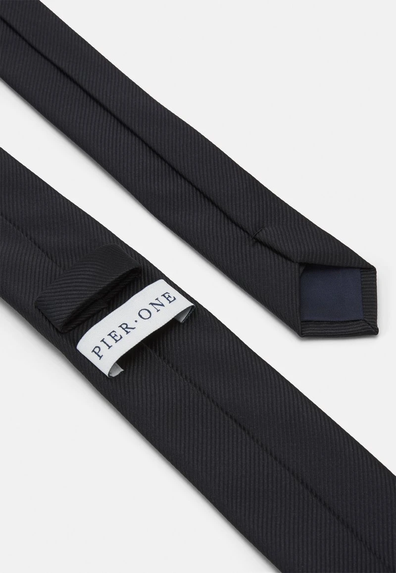 Pier One Krawatte - Black 4 Pier One Krawatte - Black – Bild 2