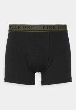 Pier One 5 PACK - Panties - Black/khaki -Pier One c508122088104e9f8a12580b12718802