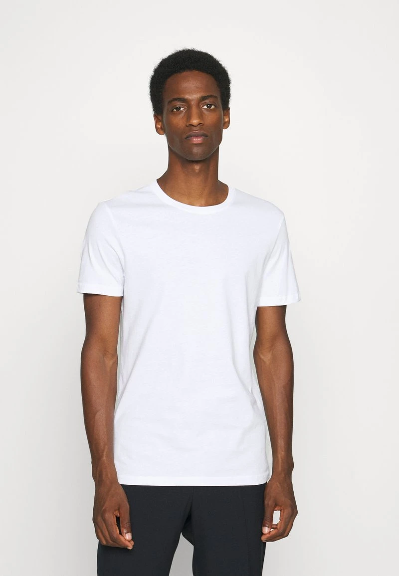 Pier One T-Shirt Basic - White/dark Grey/black 6 Pier One T-Shirt Basic - White/dark Grey/black – Bild 4