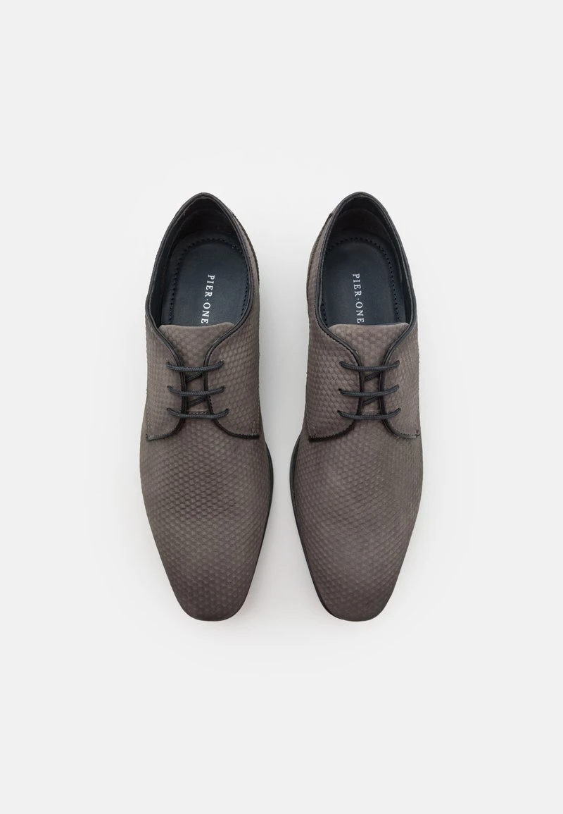 Pier One LEATHER - Schnürer - Dark Grey 6 Pier One LEATHER - Schnürer - Dark Grey – Bild 4