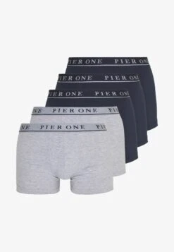 Pier One 5 PACK - Panties - Dark Blue/mottled Grey 11 Pier One 5 PACK - Panties - Dark Blue/mottled Grey -Pier One d4dee33262f043a78b9563ab4cdb0bb2