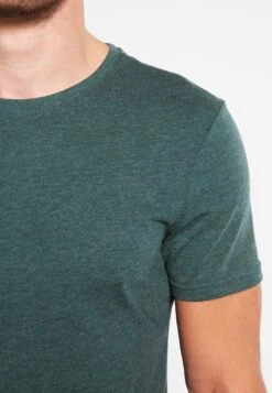 Pier One T-Shirt Basic - Green Melange 13 Pier One T-Shirt Basic - Green Melange -Pier One d508f159fdf845899bceb24aac987afc