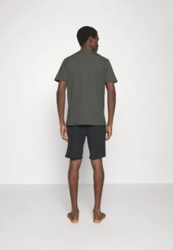 Pier One Nachtwäsche Set - Black/khaki -Pier One dff8d64f5dae430fbf7661fdfb51e125