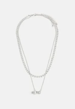 Pier One UNISEX 2 PACK - Halskette - Silver-coloured -Pier One e094b017ac9e49d7839f8762caa5f67f