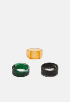 Pier One 3 PACK - Ring - Black/green/orange 11 Pier One 3 PACK - Ring - Black/green/orange -Pier One e0e17c68eb394d738bc8f7b1176a270e 1