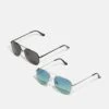 Pier One 2 PACK - Sonnenbrille - Black/blue 2 Pier One 2 PACK - Sonnenbrille - Black/blue -Pier One e0eac7f8f57c4585b786e354fd010712