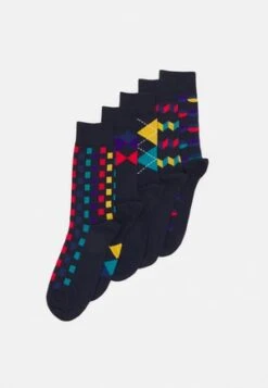 Pier One 5 PACK - Socken - Yellow/dark Blue/grey 13 Pier One 5 PACK - Socken - Yellow/dark Blue/grey -Pier One e2951d8578934802a01135cff0613ebe 1