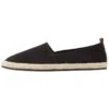 Pier One RENA ESPADRILLE UNISEX - Espadrille - Black -Pier One ec0b49db99c14f76a2c5420aa8081b2a