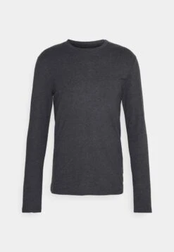 Pier One 7 PACK - Langarmshirt - Mottled Light Grey/white/mottled Dark Grey -Pier One ed92a811633b4c4985e1380acb2afd86