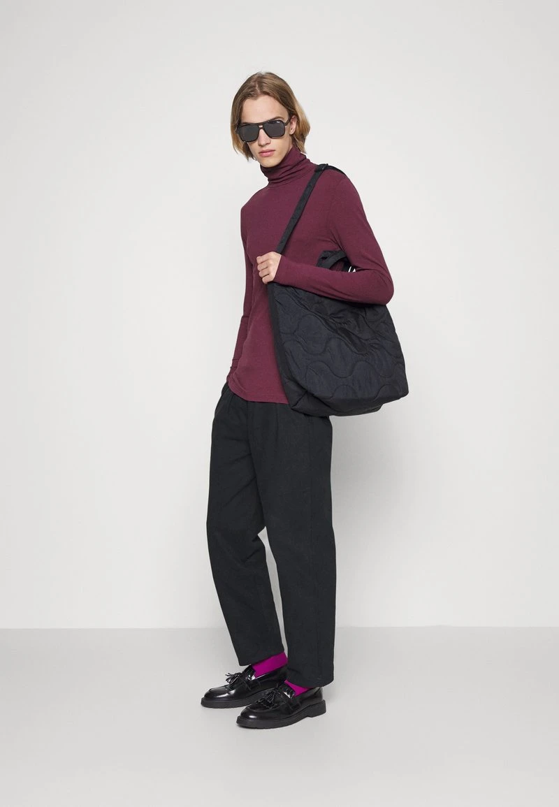 Pier One 2 PACK - Langarmshirt - Bordeaux/dark Blue 3 Pier One 2 PACK - Langarmshirt - Bordeaux/dark Blue